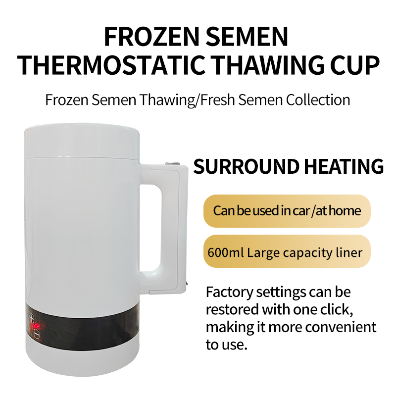 Thermostatic Semen Thawing Cup for Livestock Pig Cattle Sheep Breeding Artificial Insemination Sperm Semen Collection Cup